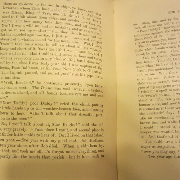 ANTIQUE 1894 HC BOOK CAPTAIN JANUARY, BY LAURA E RICHARDS - Picture 6 of 6